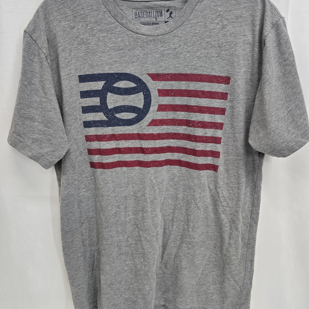 Gray Graphic T-Shirt for Men
